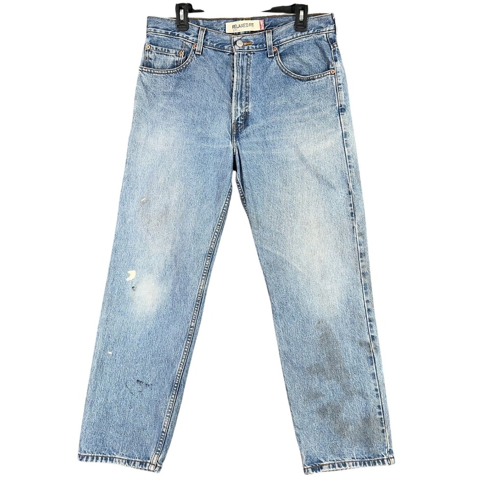 Levis 550 Jeans Men W34 L30 Relaxed Fit Streetwear Workwear Corewear‎ Utility